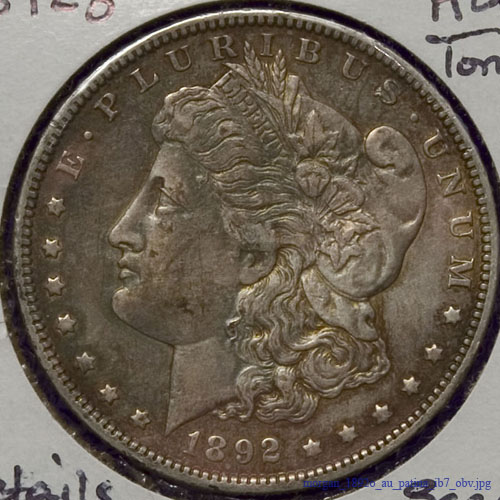 morgan_1892o_au_patina_ib7_obv